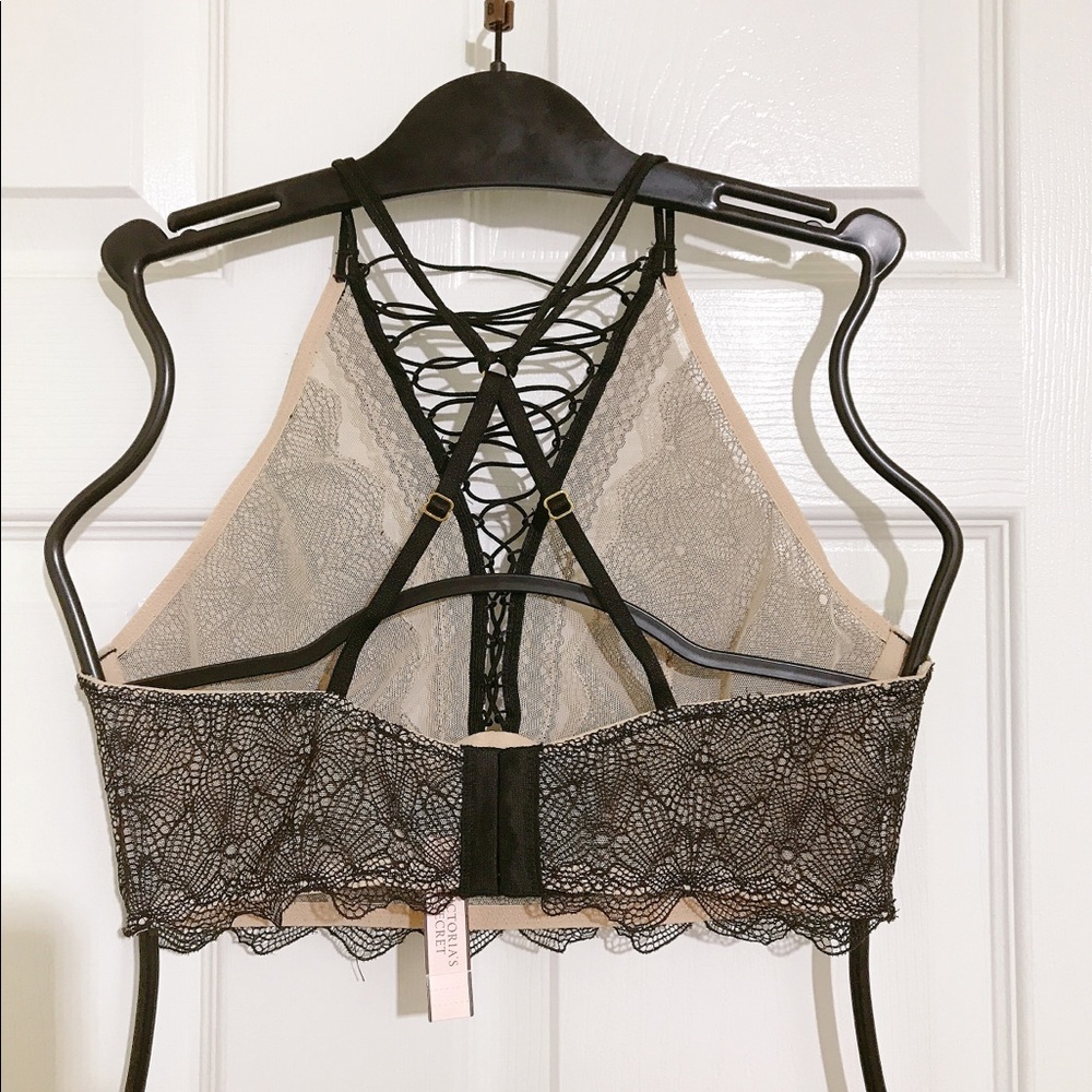 🔥ON SALE🔥3/$30🔥 💖 Victoria Secret Very Sexy High Neck Bralette - Picture 4 of 6